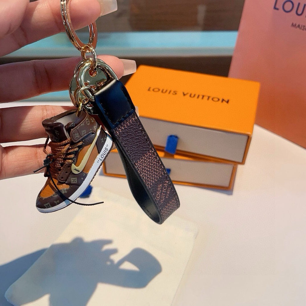 Canvas Bag Charm Keychain
