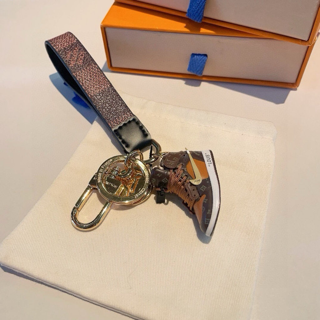 Canvas Bag Charm Keychain