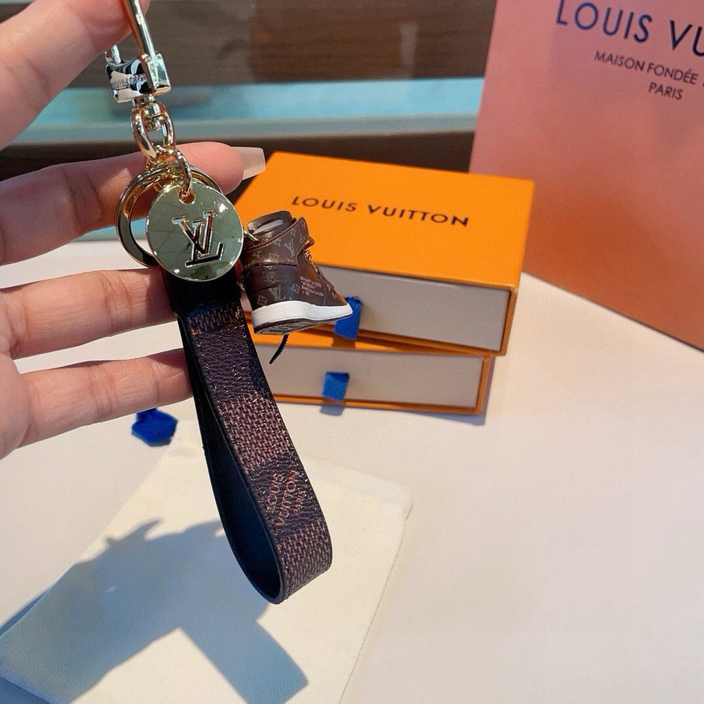 Canvas Bag Charm Keychain