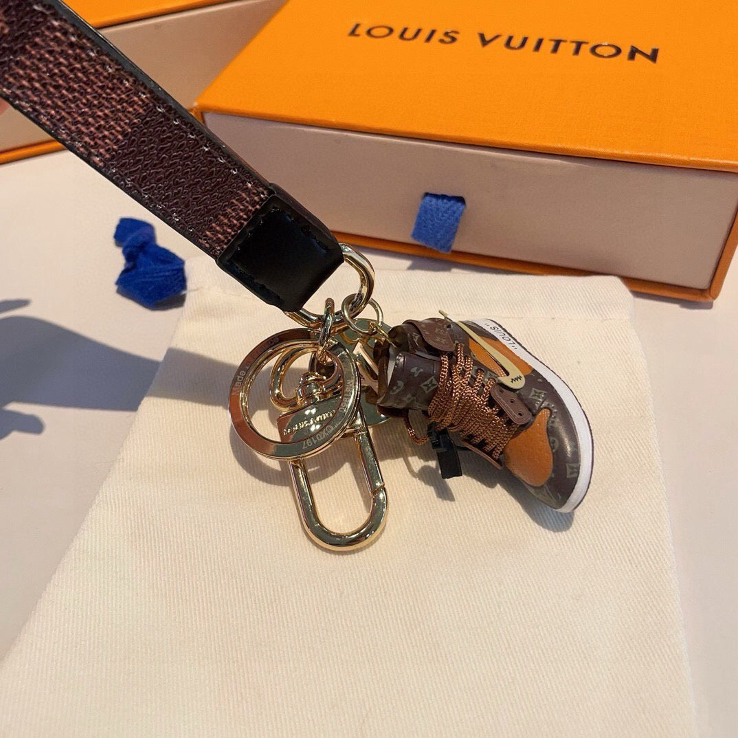 Canvas Bag Charm Keychain