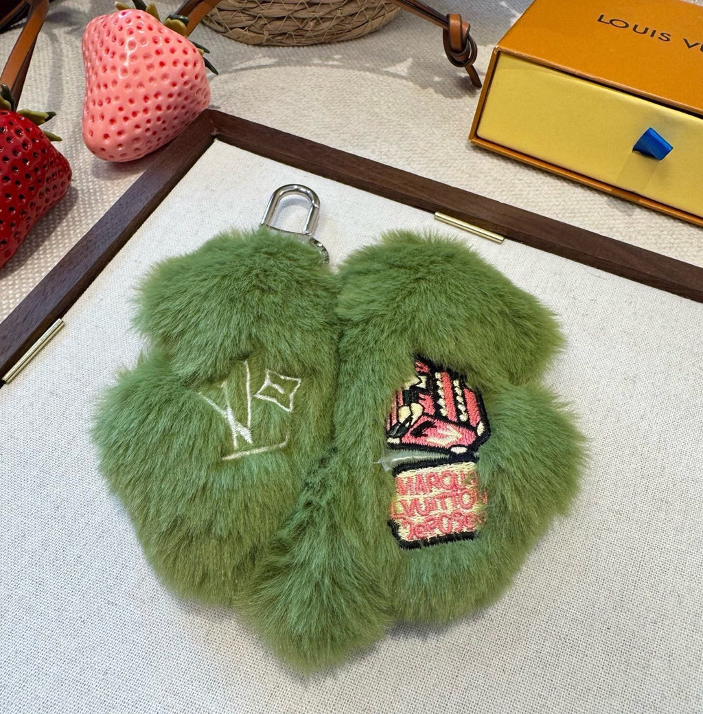 LOUIS VUITTON M03170 Logo Bag Charm Keychain