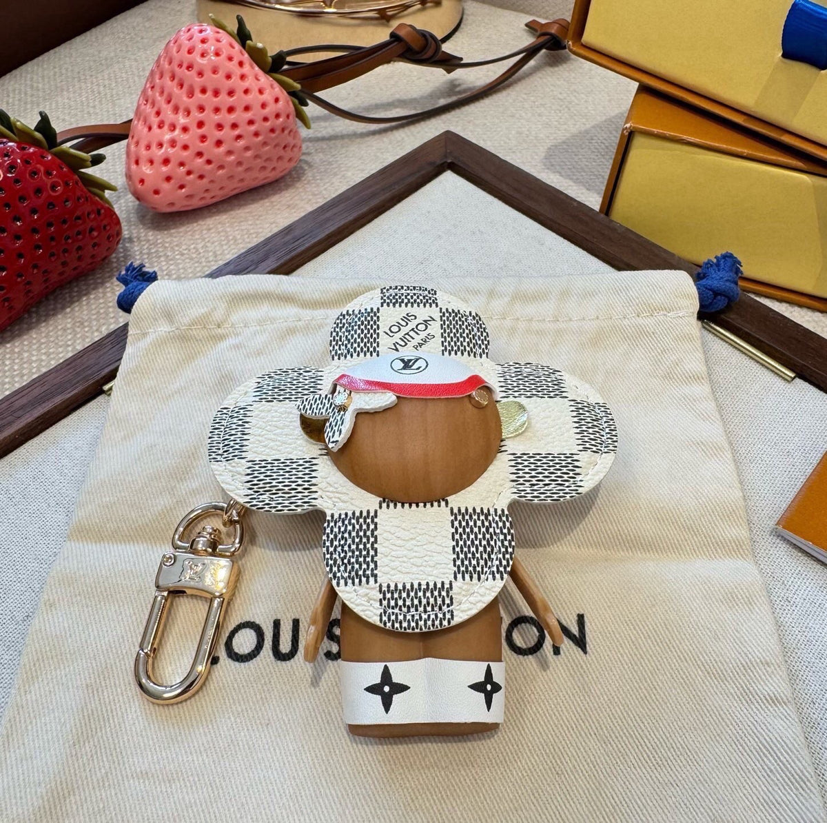 LOUIS VUITTON Bag Charm Keychain