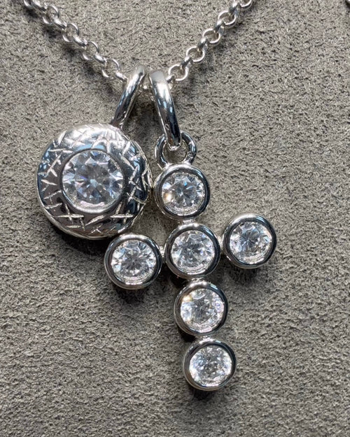 Cross Layered Necklace
