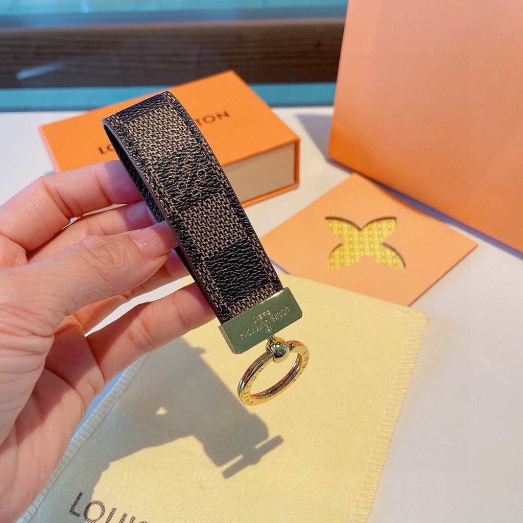 LOUIS VUITTON Canvas Keychain