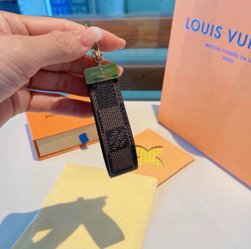 LOUIS VUITTON Canvas Keychain