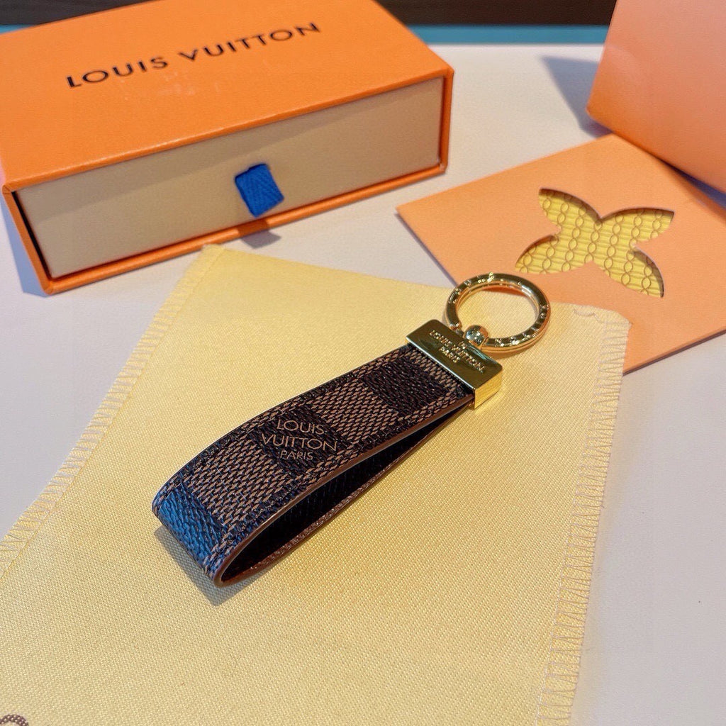 LOUIS VUITTON Canvas Keychain