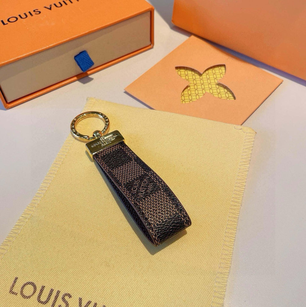LOUIS VUITTON Canvas Keychain