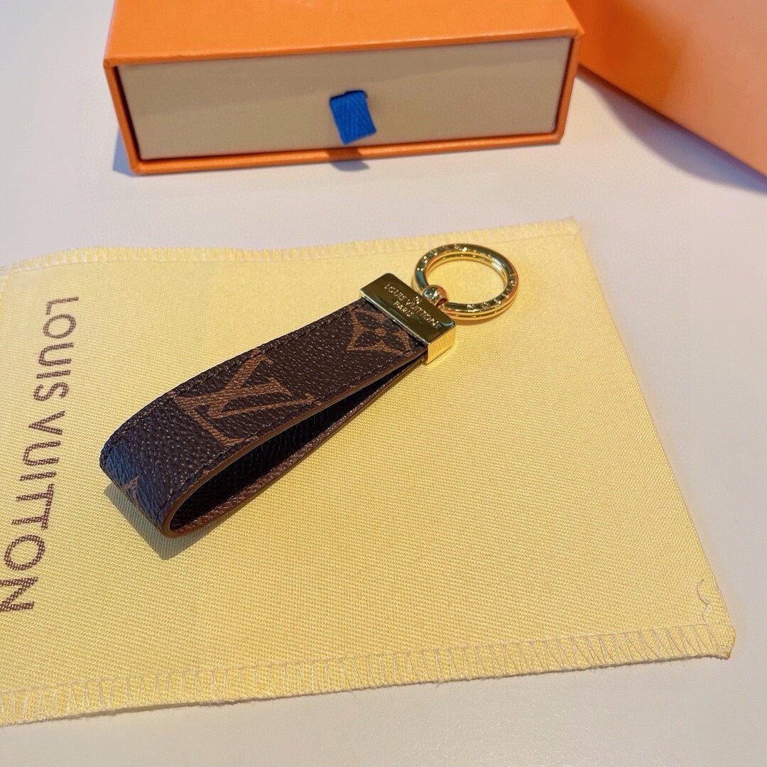 LOUIS VUITTON Canvas Keychain