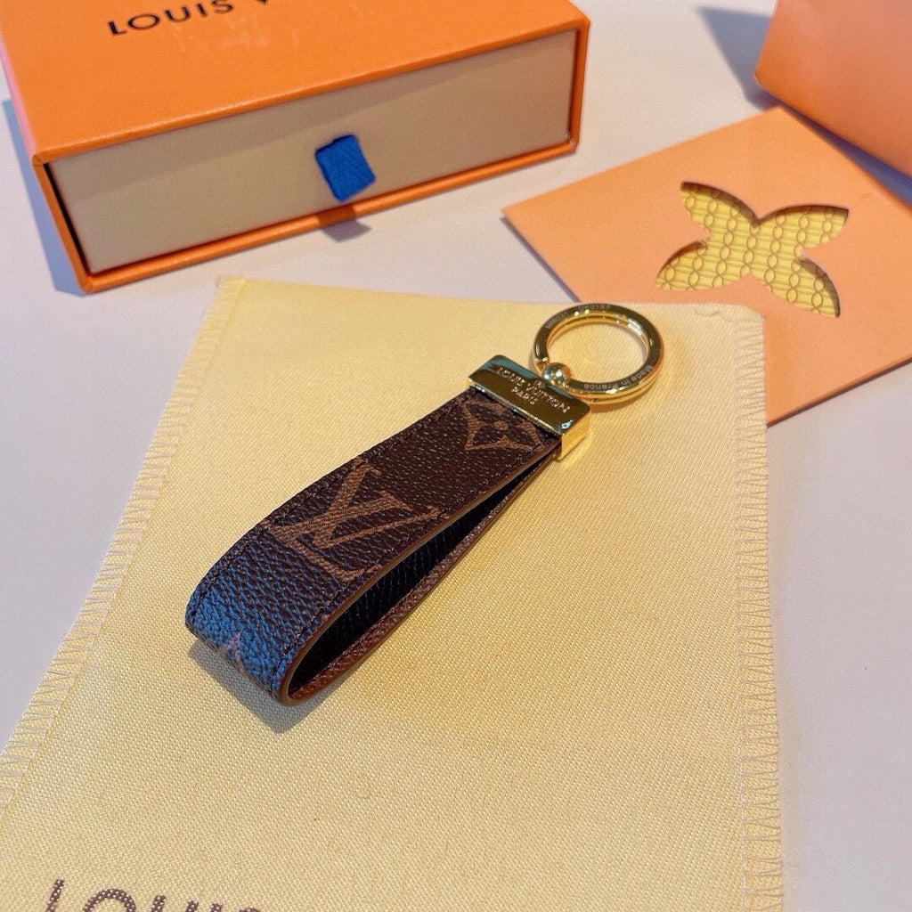 LOUIS VUITTON Canvas Keychain