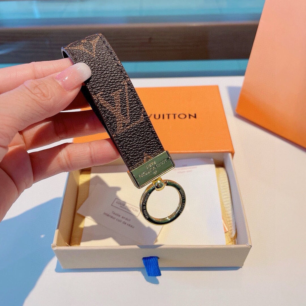 LOUIS VUITTON Canvas Keychain