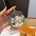 LOUIS VUITTON Canvas Mini Bag Bag Charm