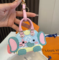 LOUIS VUITTON Metal Logo Mini Bag Bag Charm
