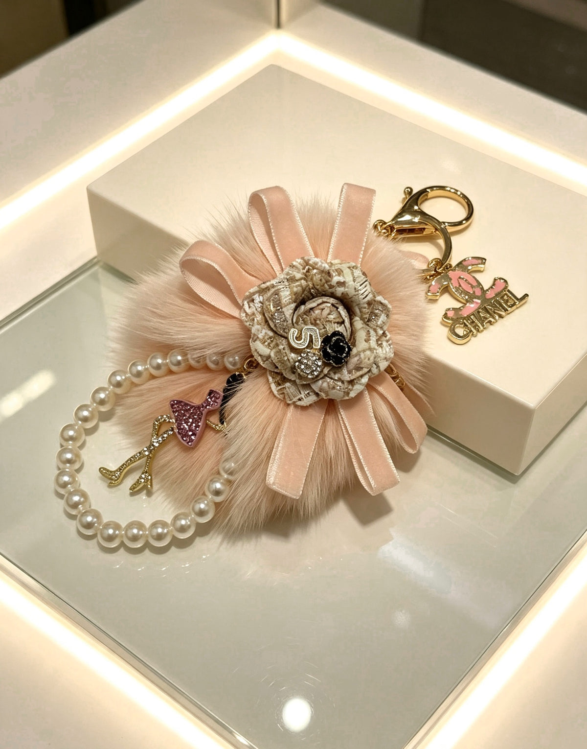 CHANEL Bag Charm Keychain