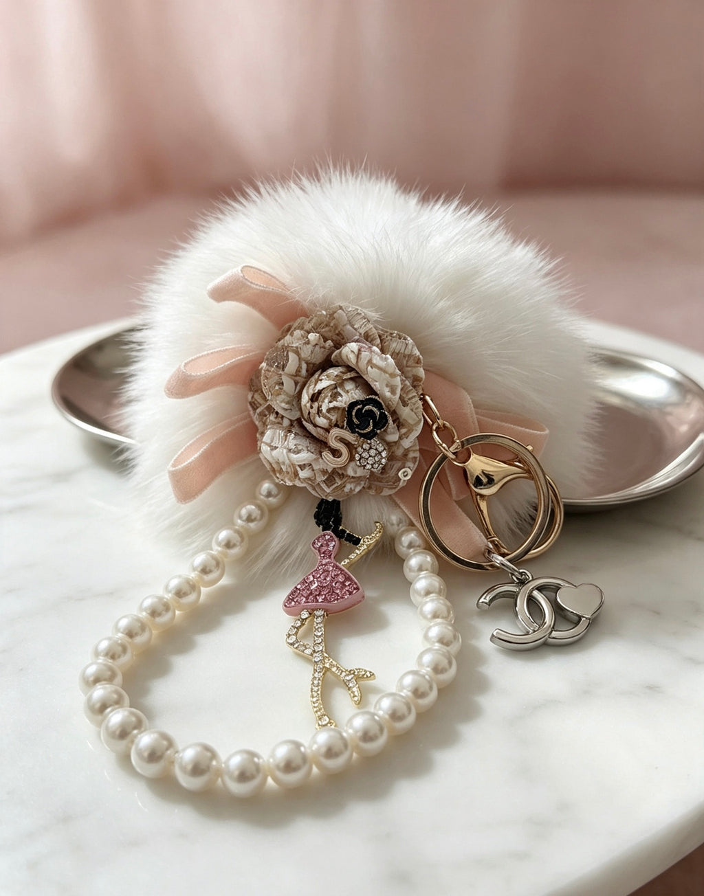CHANEL Bag Charm Keychain