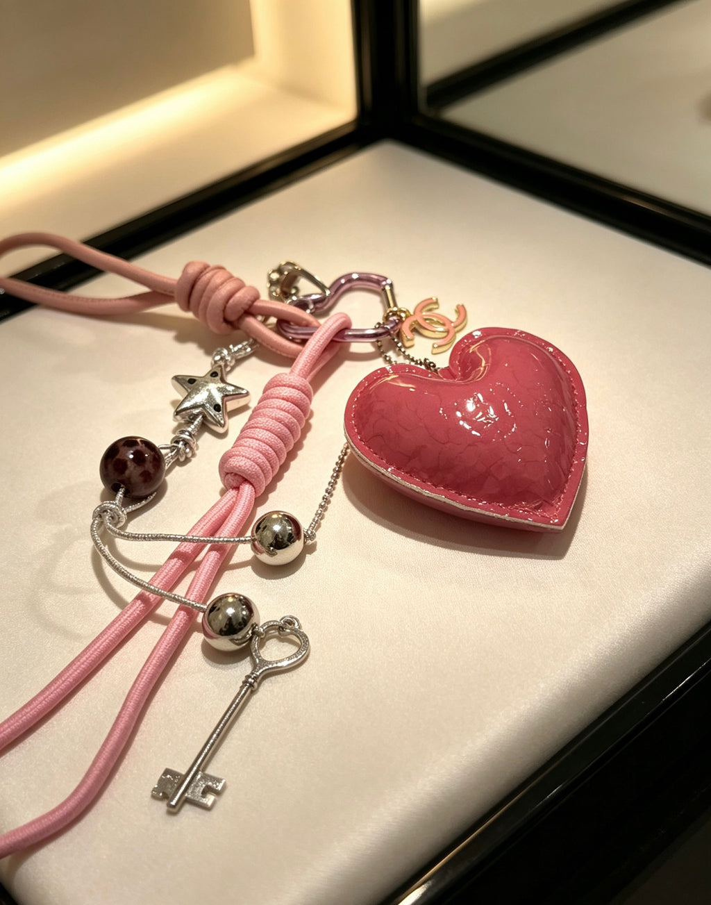 CHANEL Bag Charm Keychain