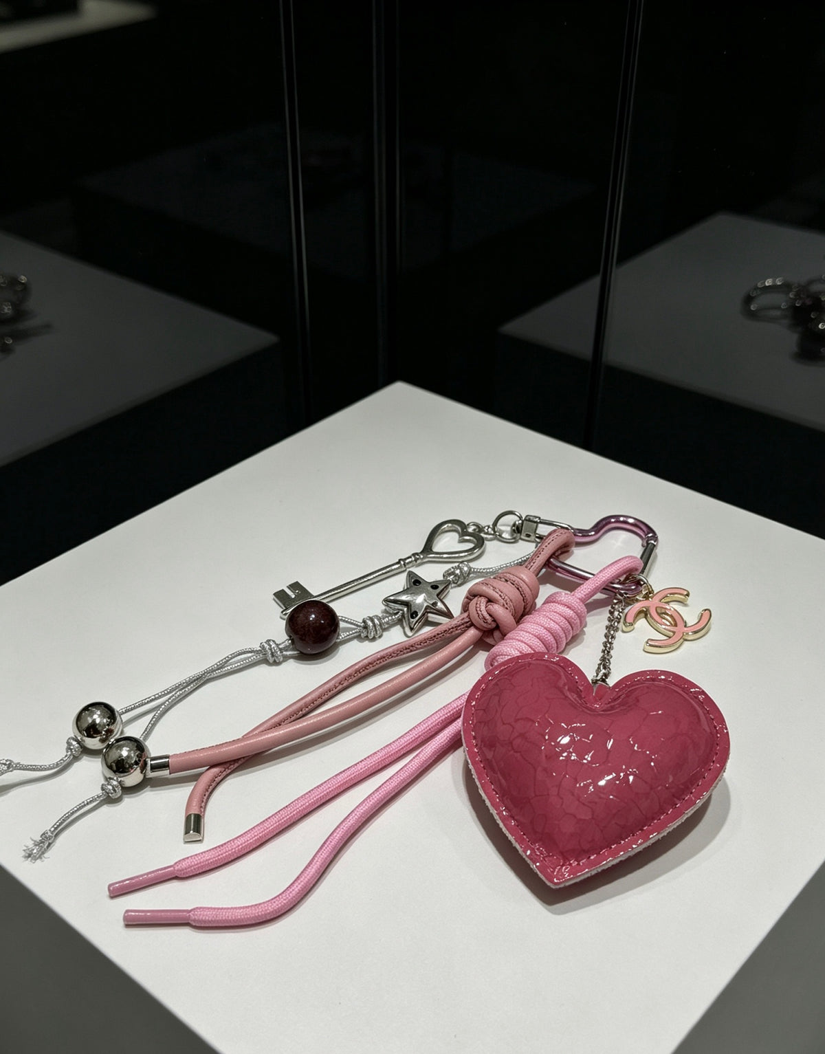 CHANEL Bag Charm Keychain