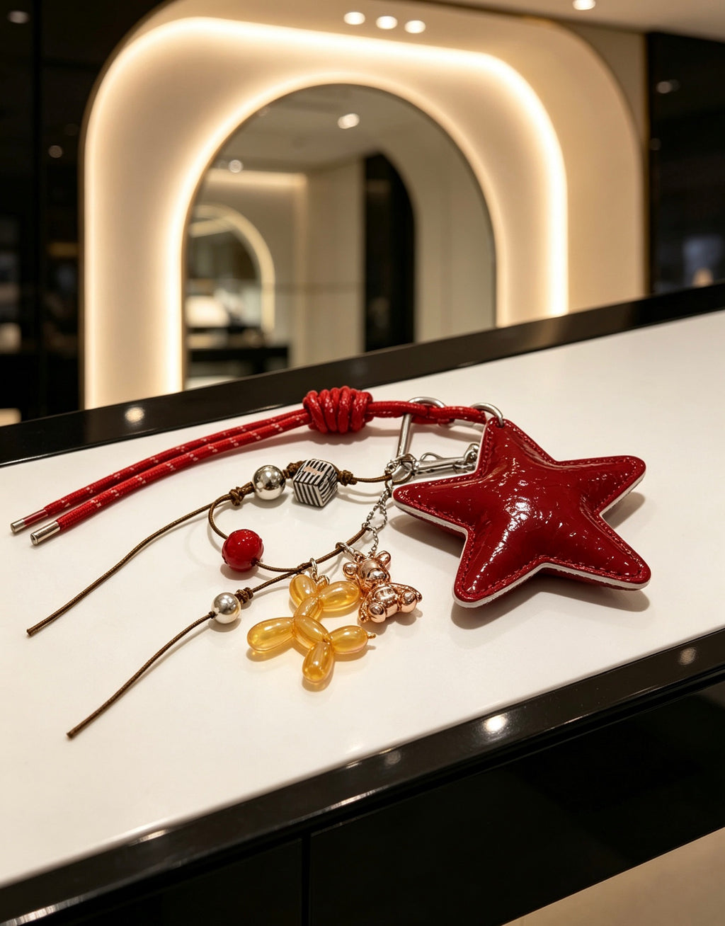 CHANEL Bag Charm Keychain
