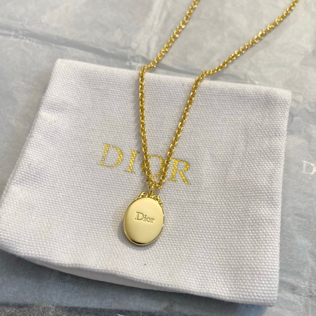 DIOR Vintage Bow Necklace