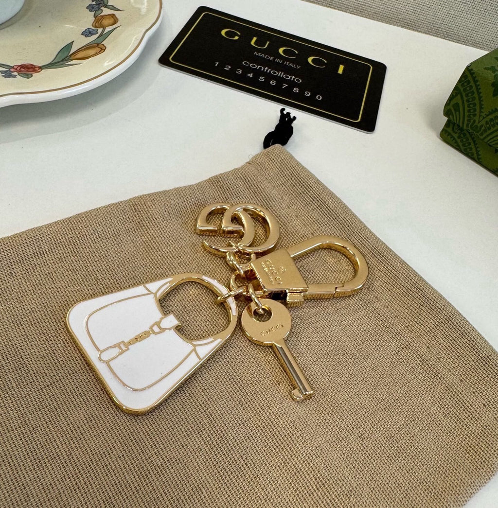 GUCCI Bag Charm Keychain