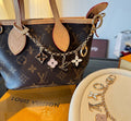 LOUIS VUITTON Canvas Bag Charm Keychain