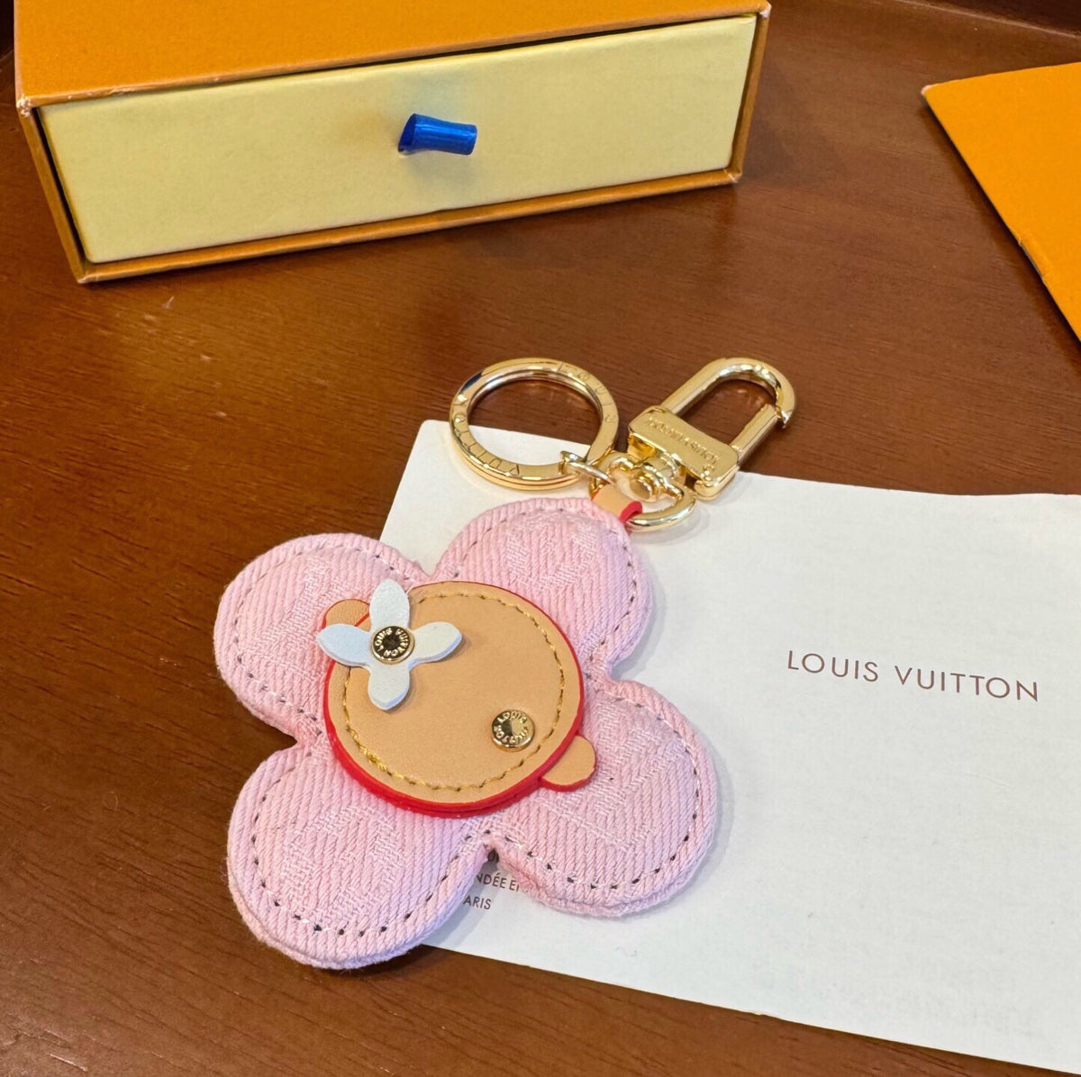 LOUIS VUITTON Bag Charm Keychain