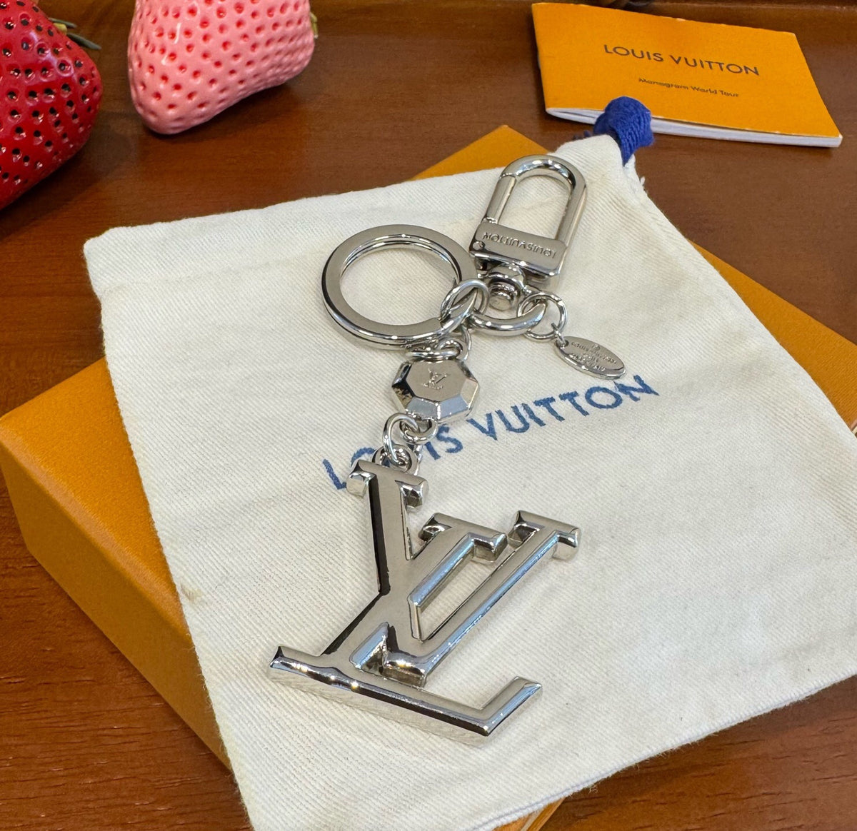LOUIS VUITTON Bag Charm Keychain