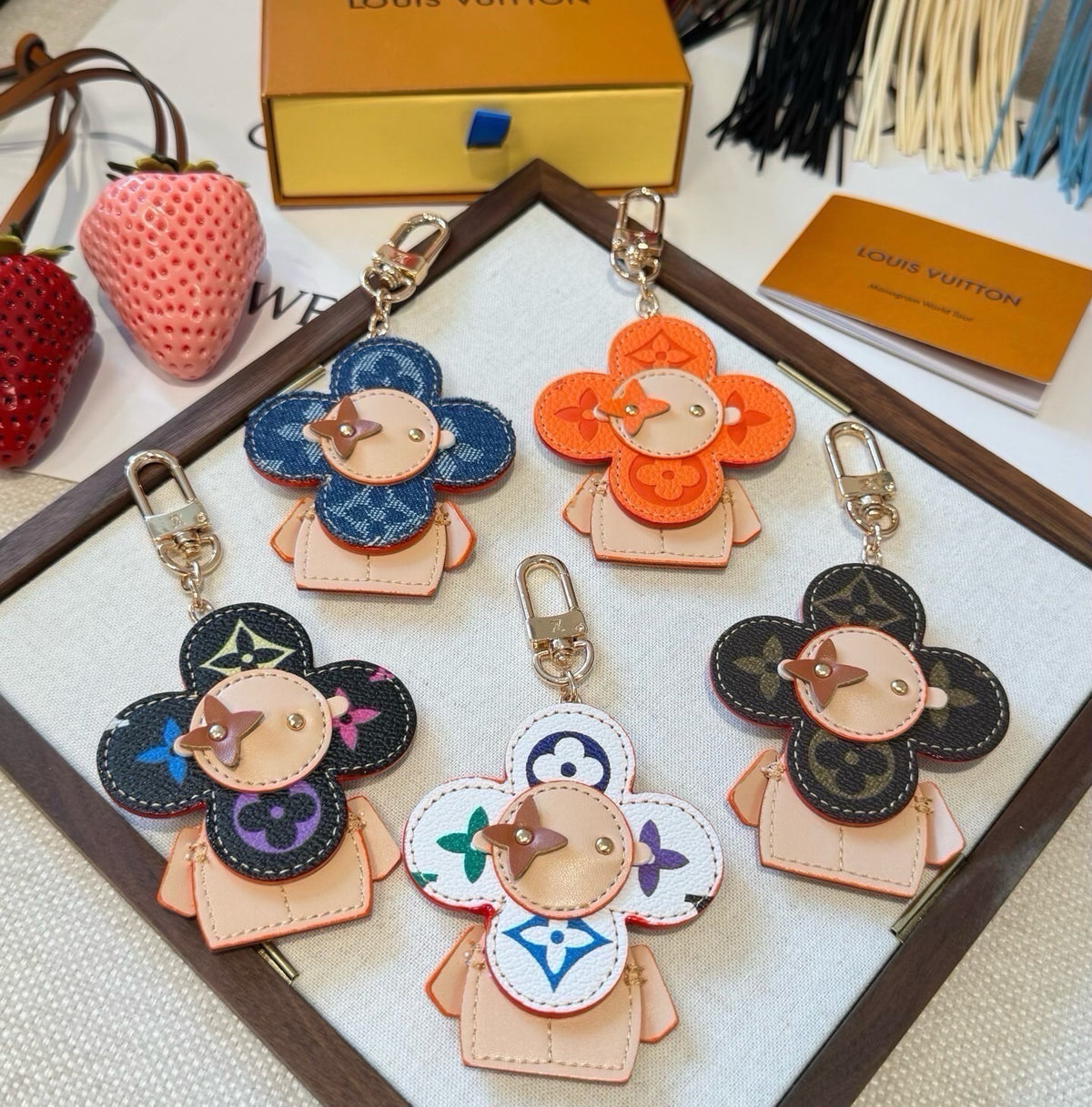 LOUIS VUITTON Bag Charm Keychain