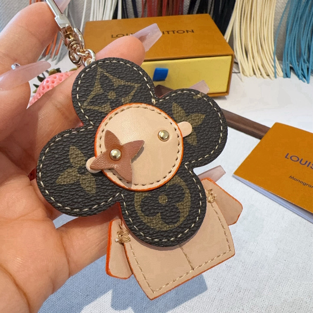 LOUIS VUITTON Bag Charm Keychain