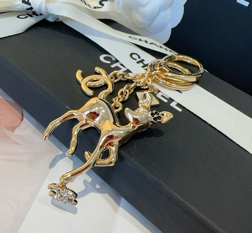 CHANEL Bag Charm Keychain