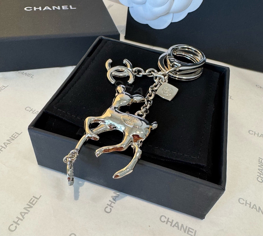 CHANEL Bag Charm Keychain