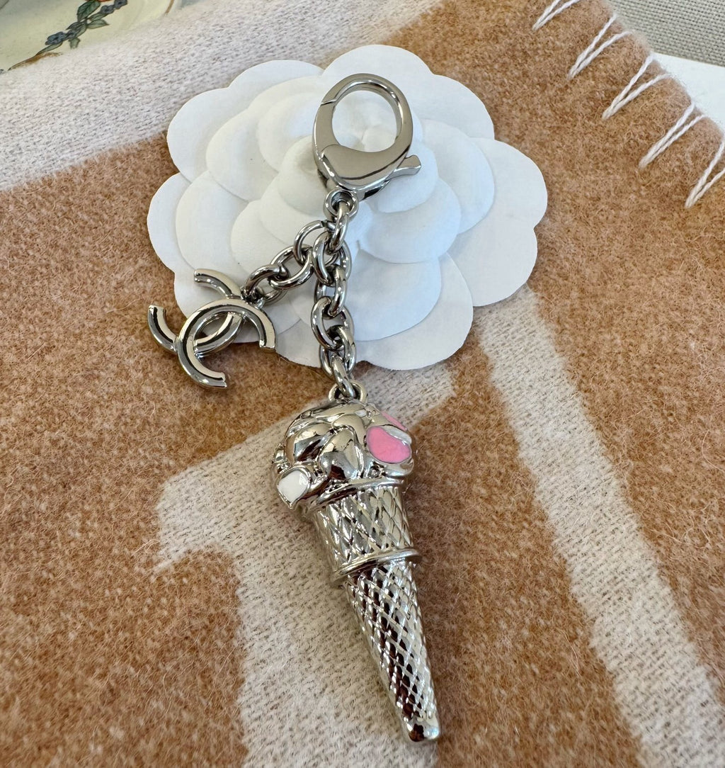 CHANEL Bag Charm Keychain