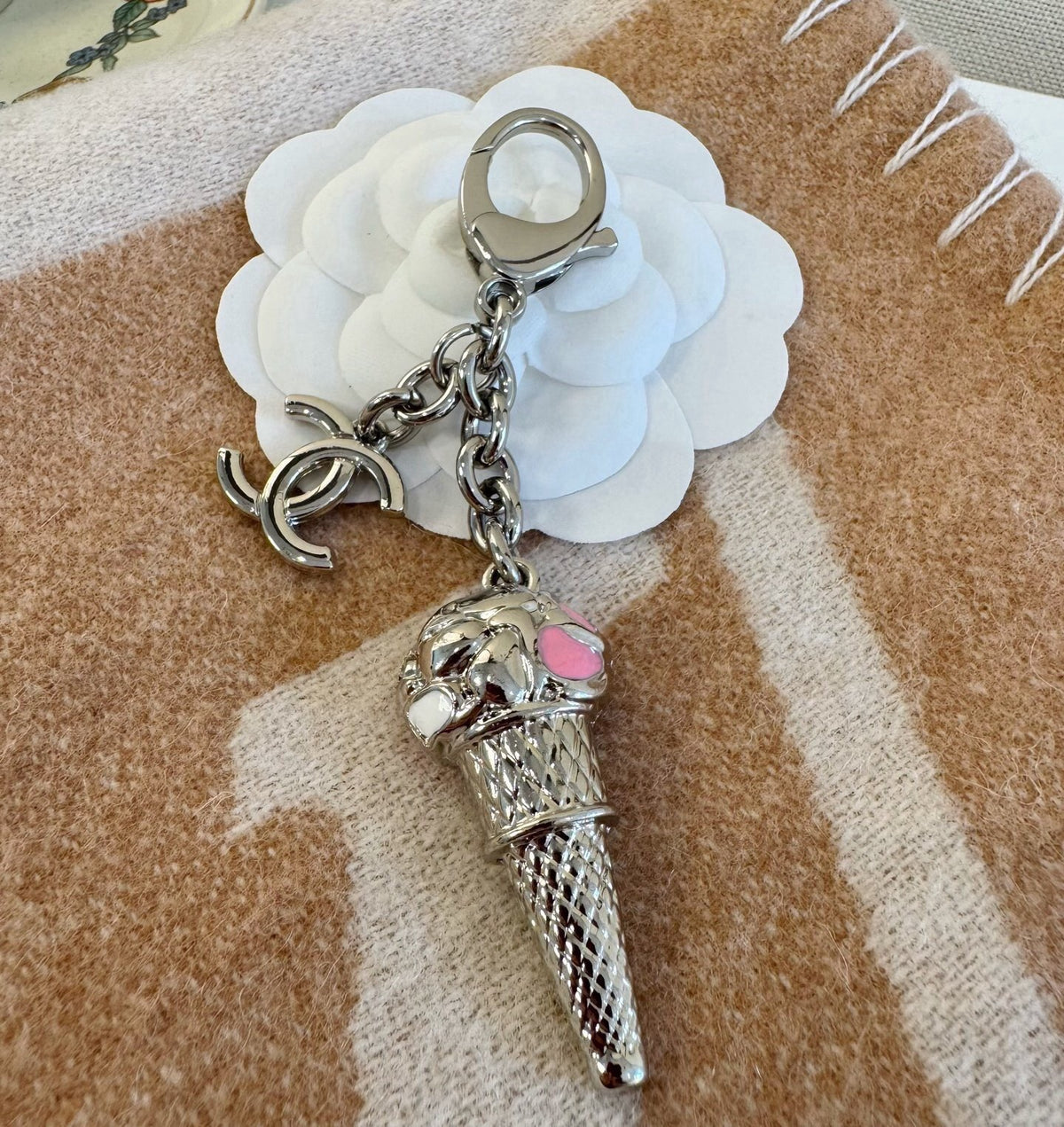 CHANEL Bag Charm Keychain