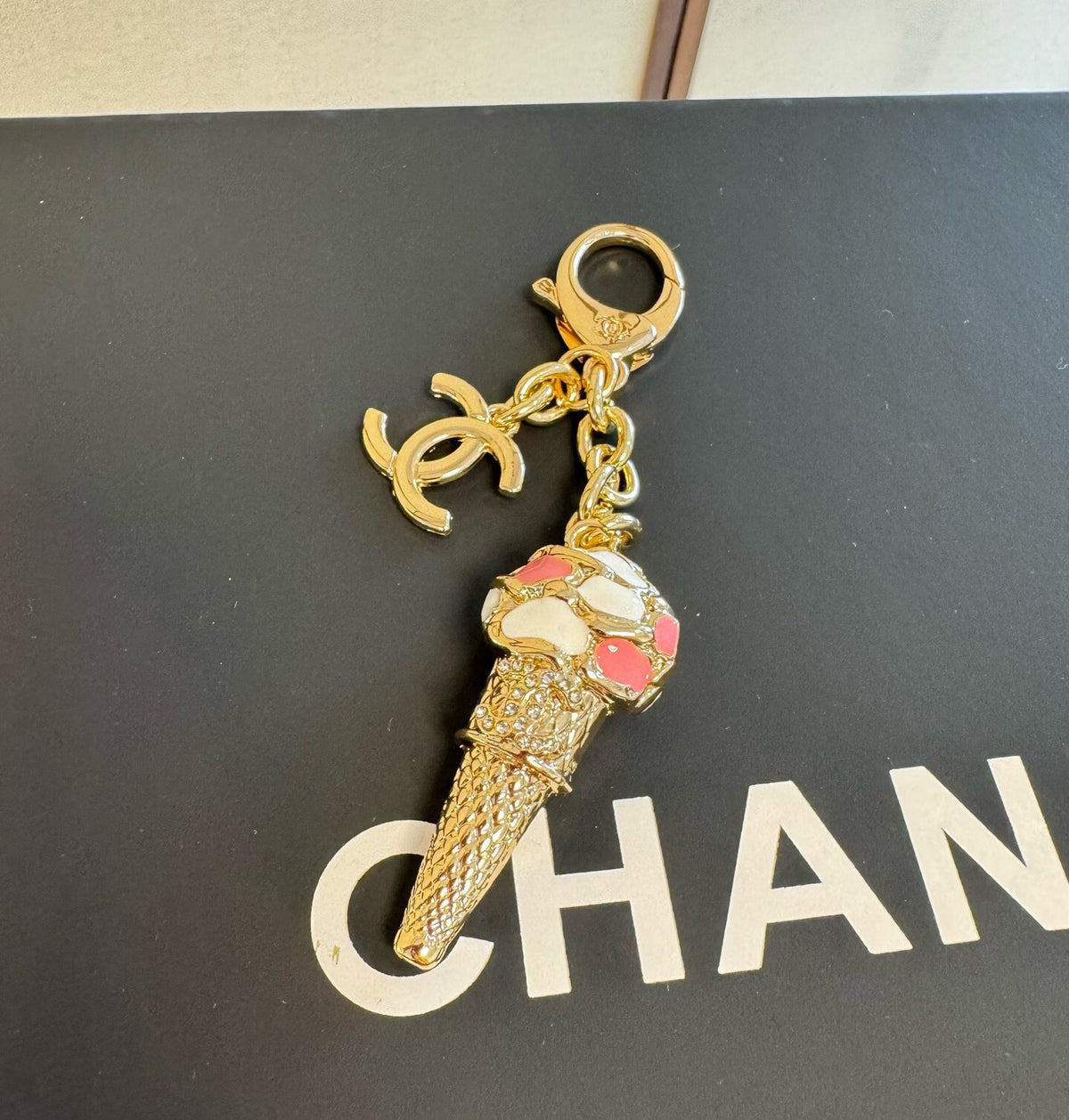 CHANEL Bag Charm Keychain