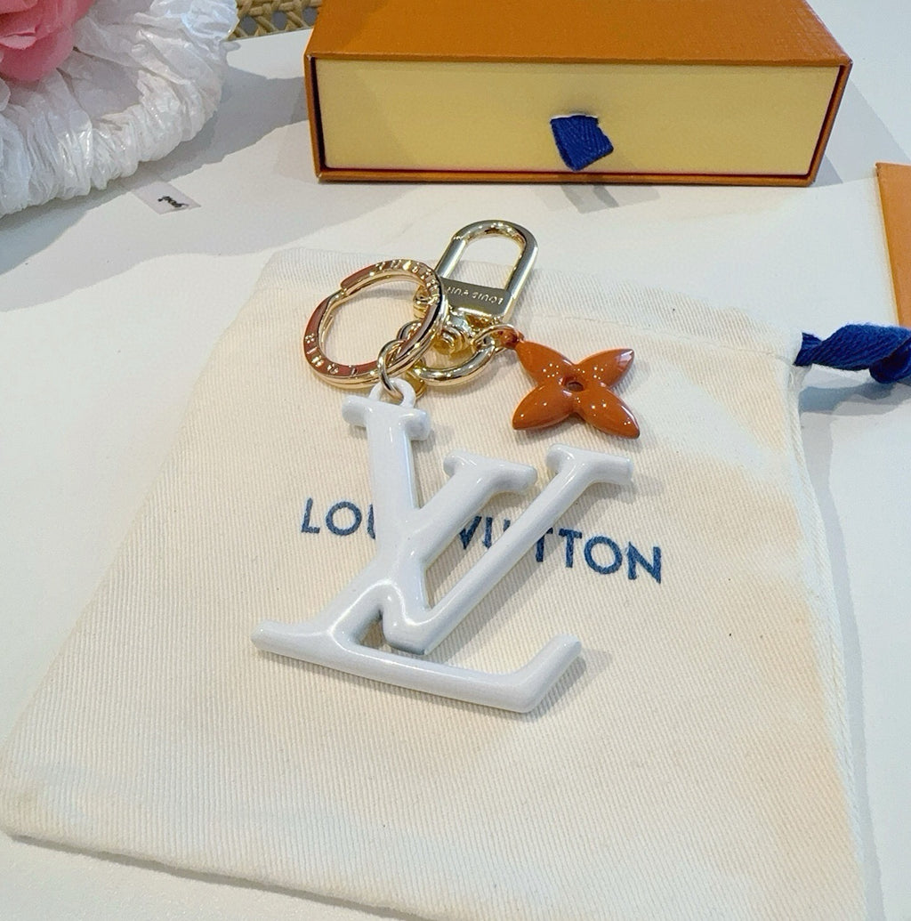 Leather Metal Keychain