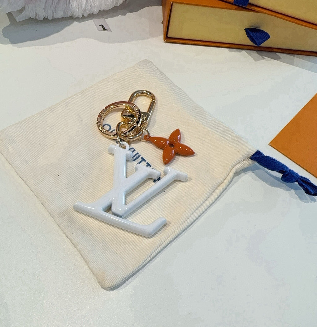 Leather Metal Keychain