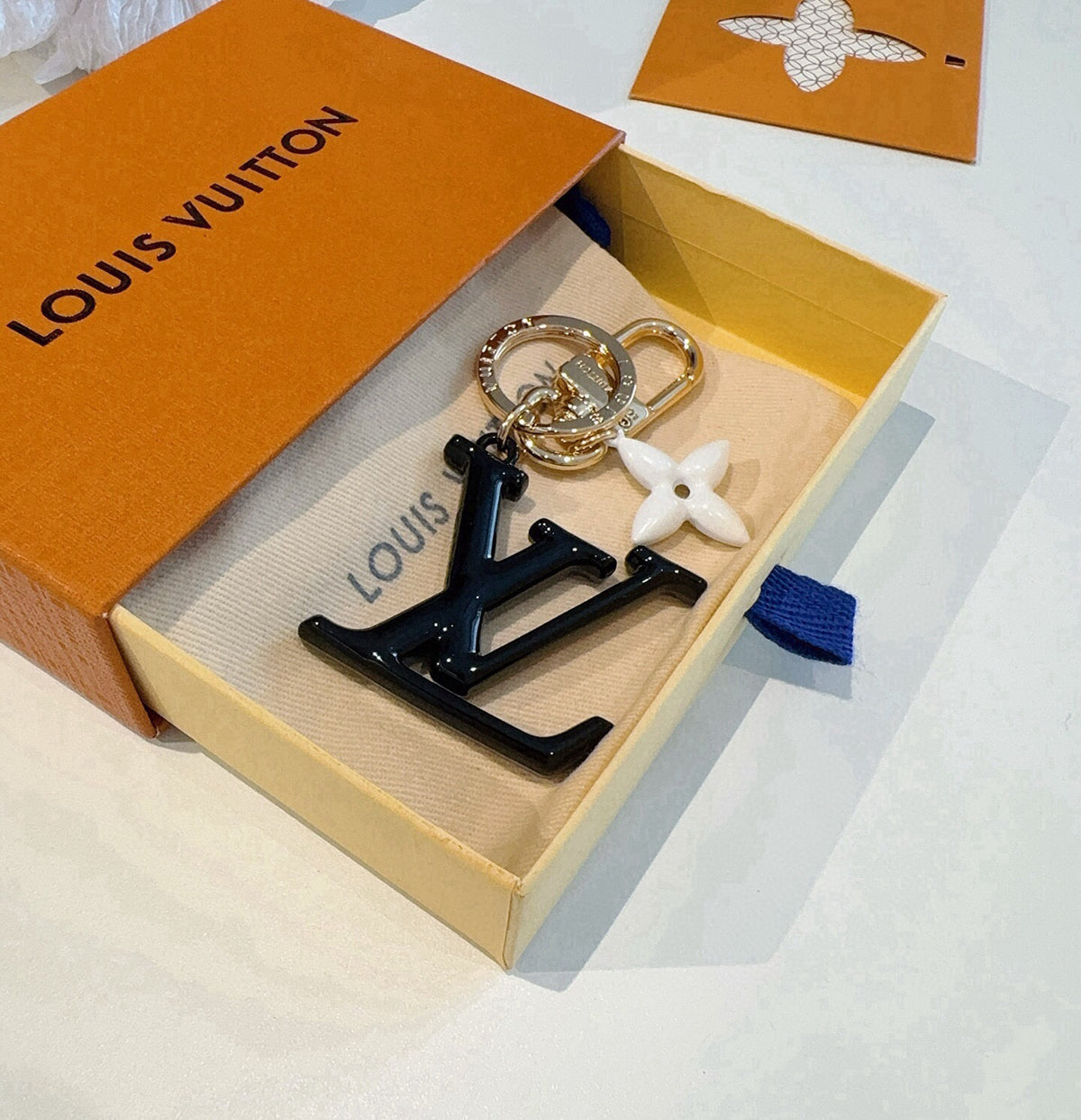 Leather Metal Keychain