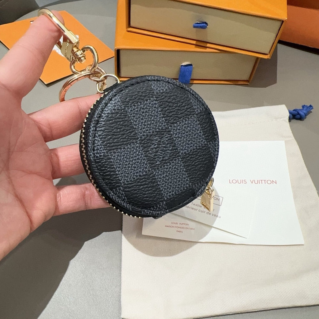 Canvas Bag Charm Keychain
