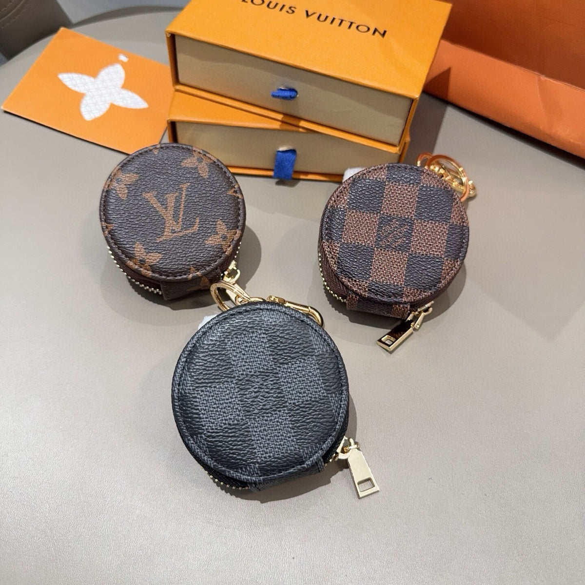 Canvas Bag Charm Keychain