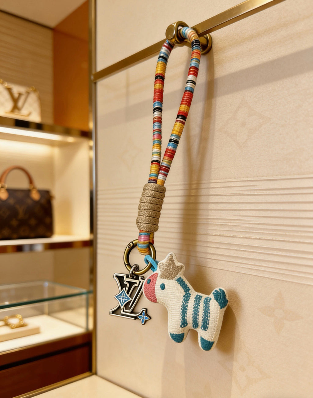 Bag Charm Keychain