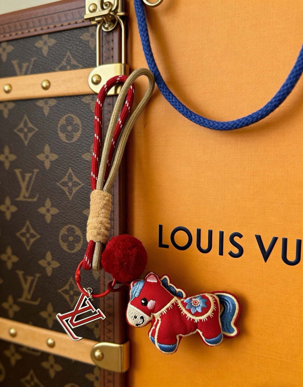 Bag Charm Keychain