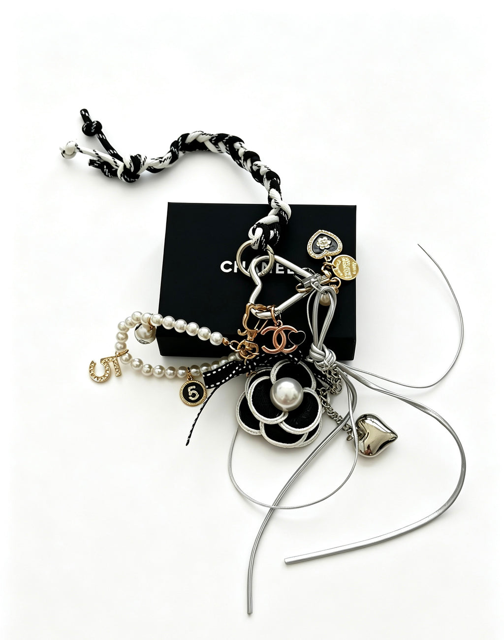 CHANEL Bag Charm Keychain