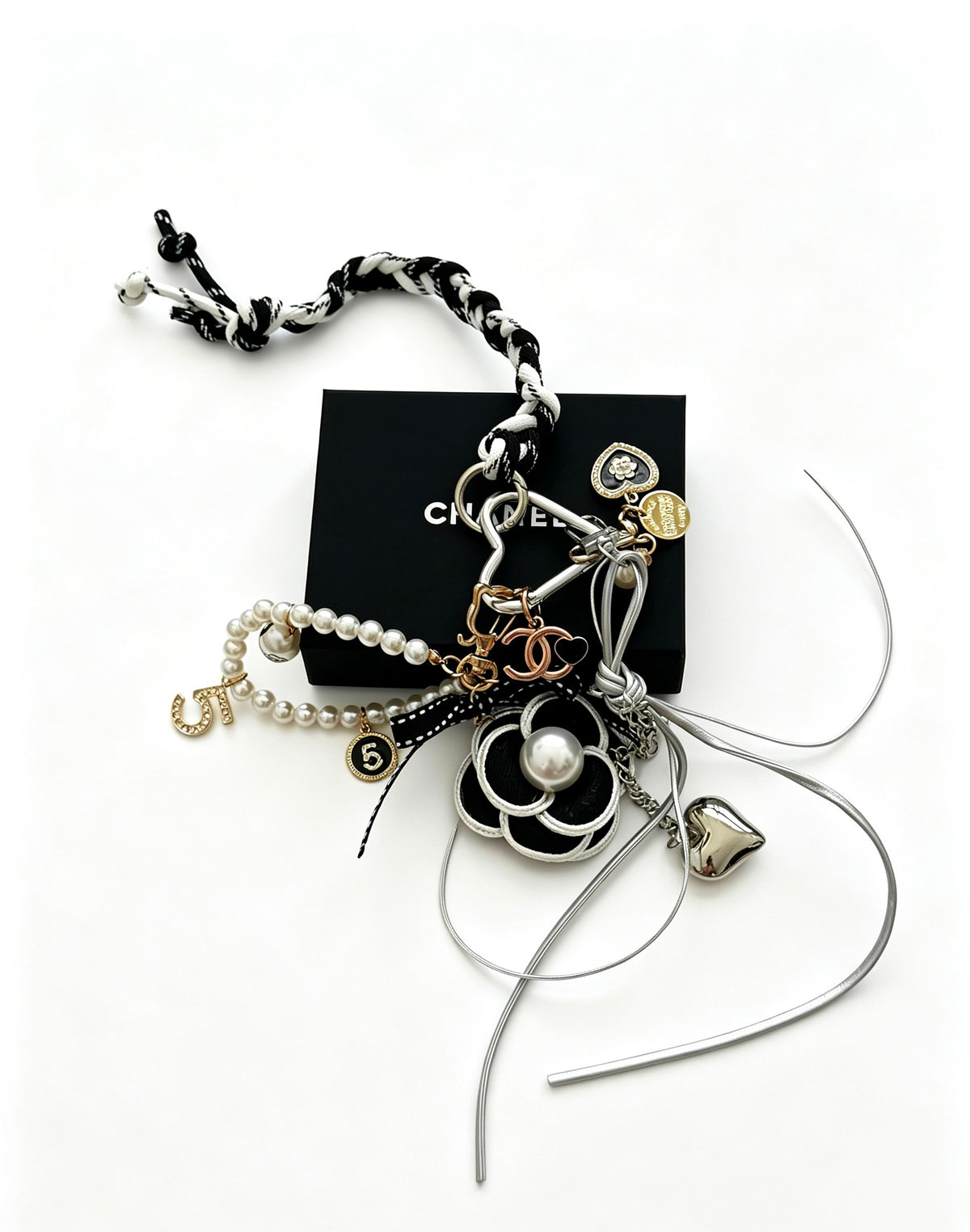 CHANEL Bag Charm Keychain