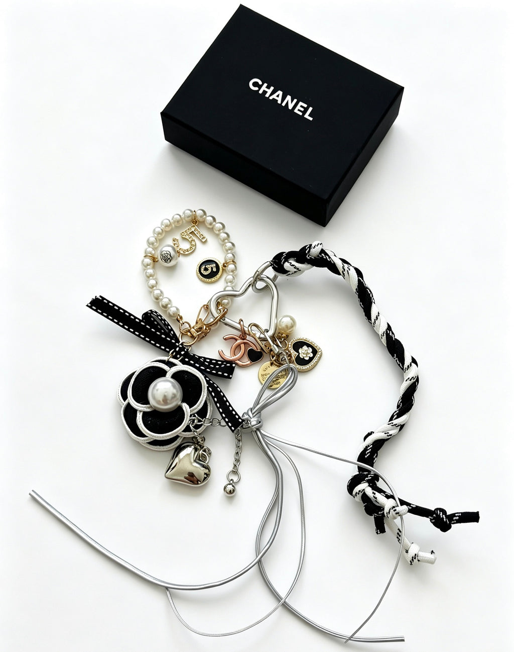 CHANEL Bag Charm Keychain