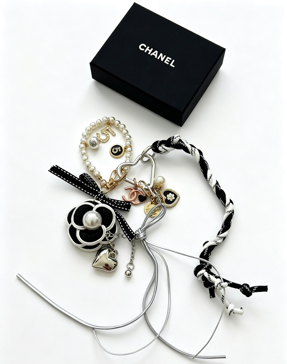 CHANEL Bag Charm Keychain