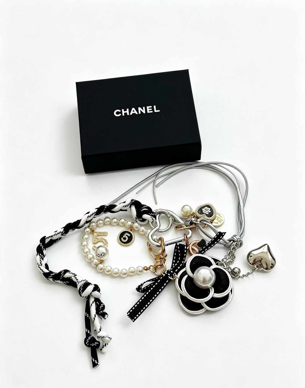 CHANEL Bag Charm Keychain