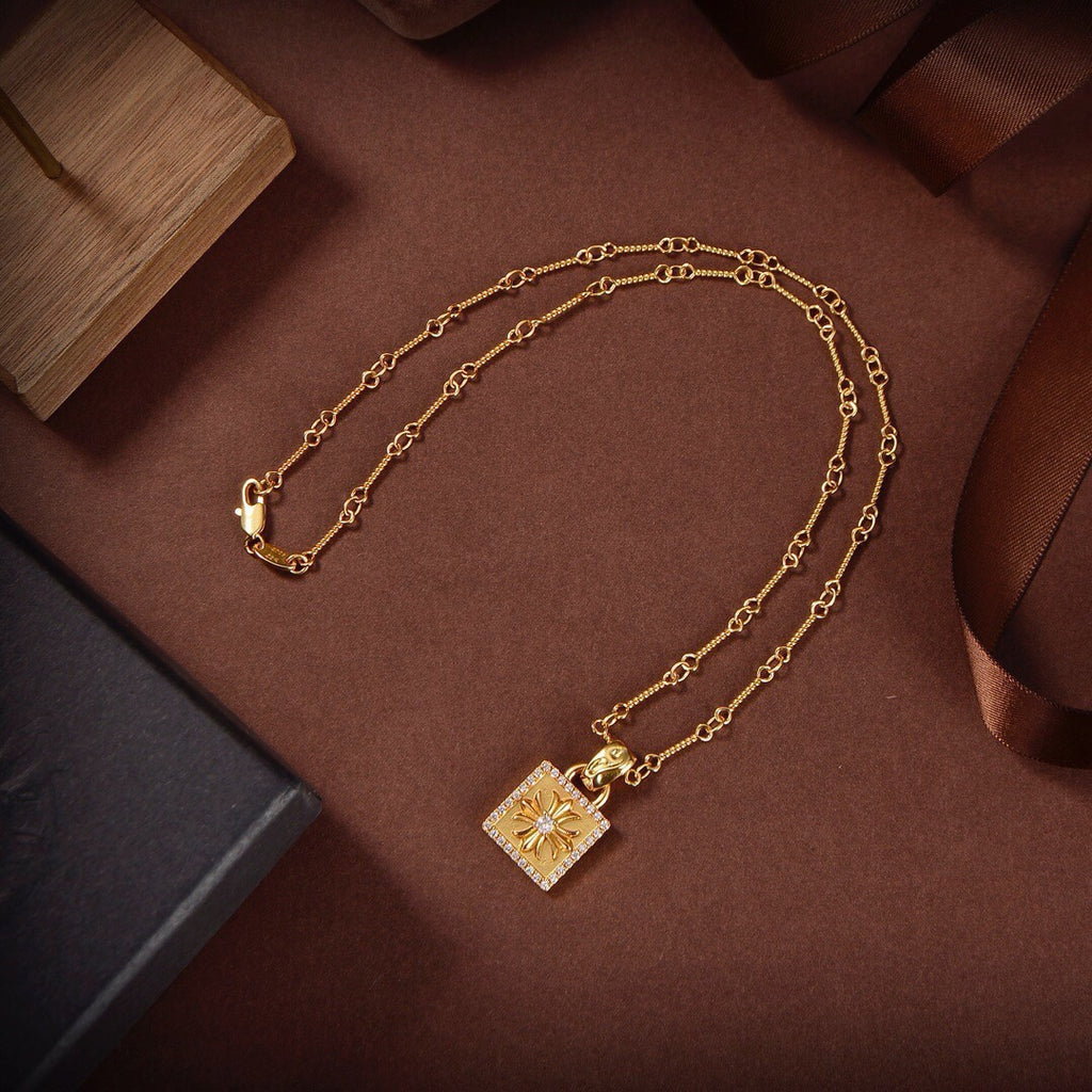 Crystal Cross Necklace
