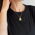 Crystal Cross Necklace