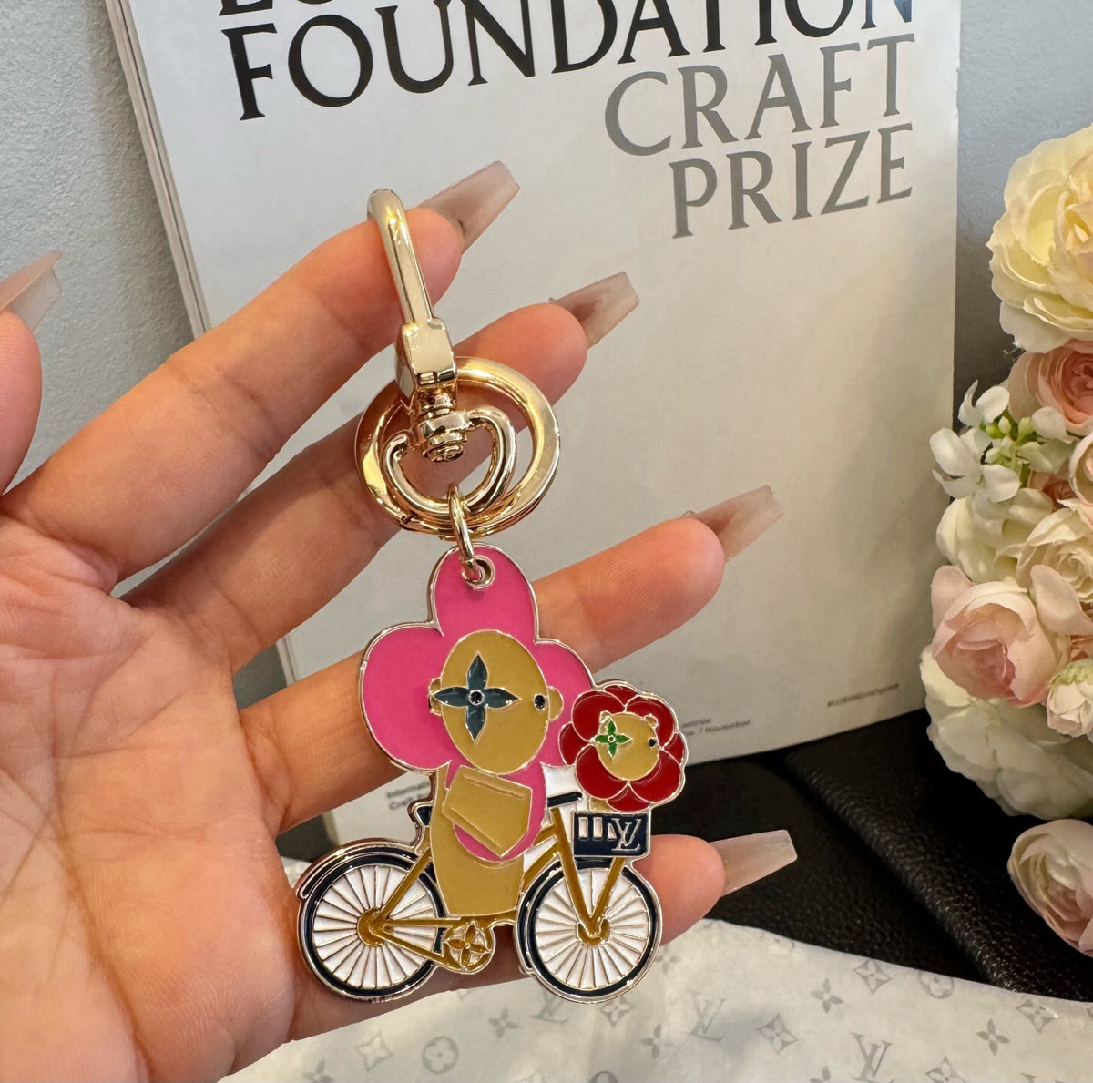 Bag Charm Keychain