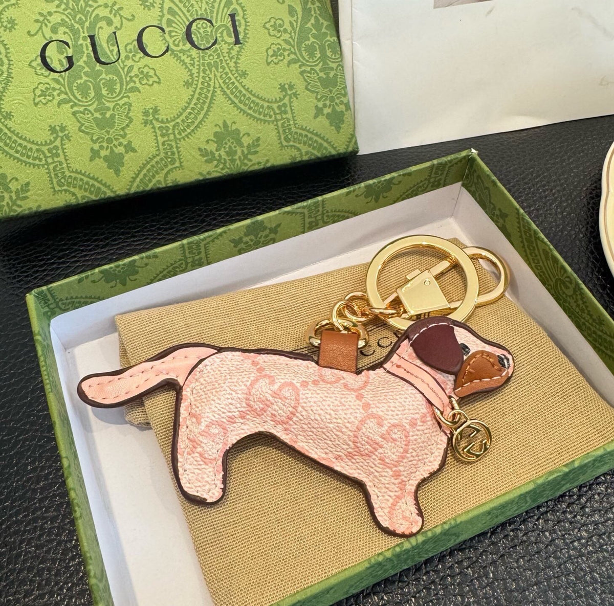 GUCCI Bag Charm Keychain