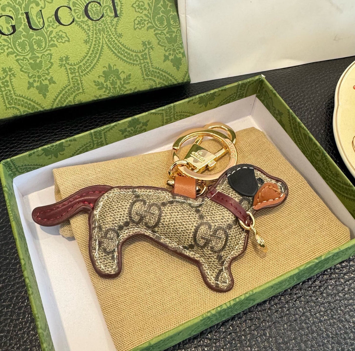 GUCCI Bag Charm Keychain